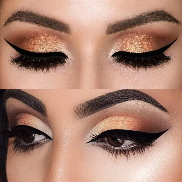 Eyeliner Brush  Fine Angled - PRO Precision Eye Liner Makeup Brush (E835 Purple) - Picture 4 of 7